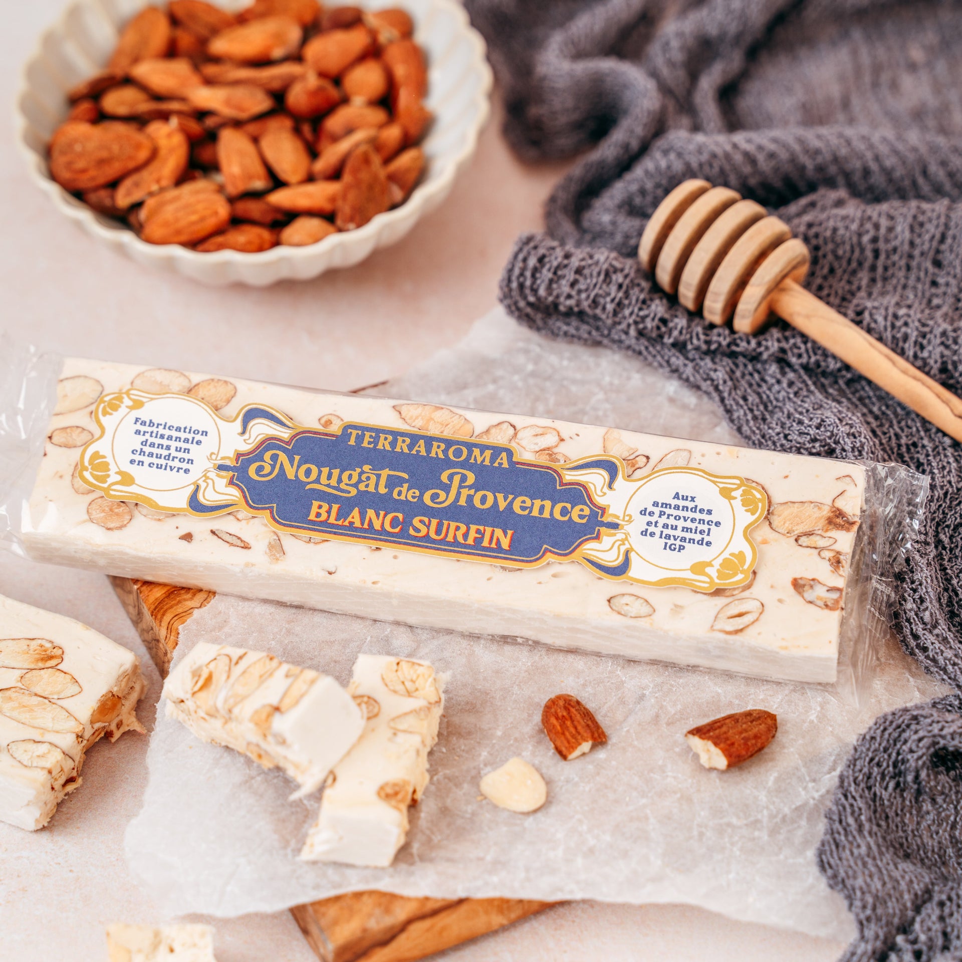 Nougat de Provence Blanc Surfin – 100 g