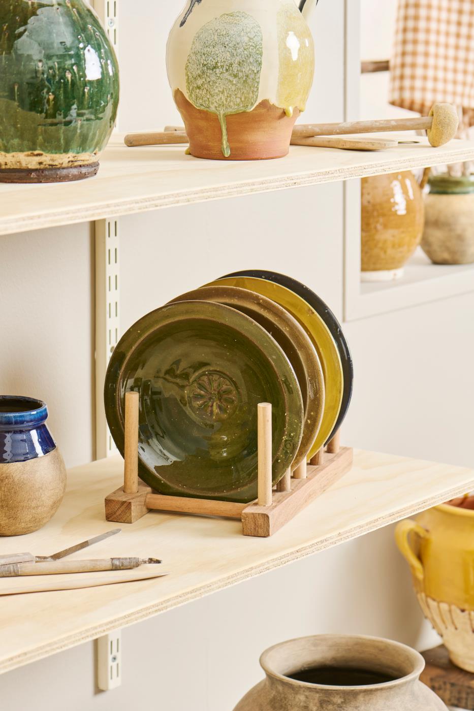 Bol décoratif coloris vert (non alimentaire)