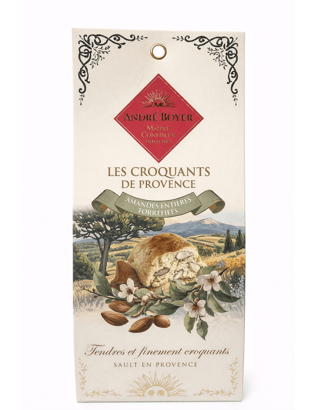 Petits croquants aux amandes de Provence, 140 g