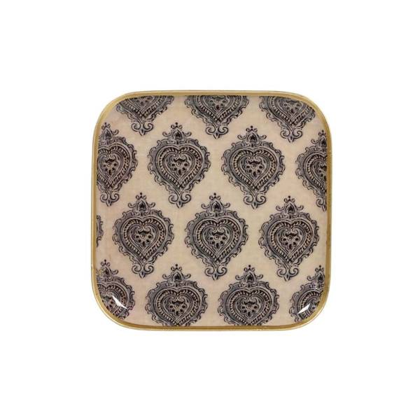 Plateau métal Arles 20x20