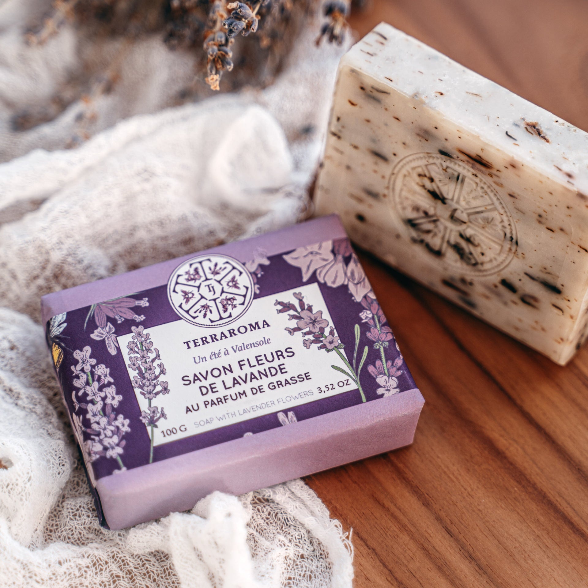 Savon Fleurs de lavande, 100 g
